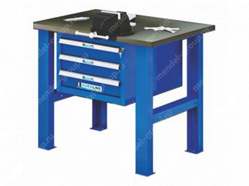 Верстак однотумбовый EUROBENCH VL ВТ.М-10G-3
