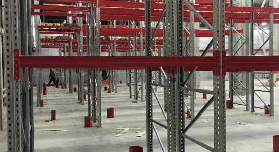 Стеллажи паллетные фронтальные для склада