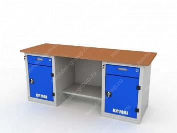 Верстак двухтумбовый KOMBI 2202.2000