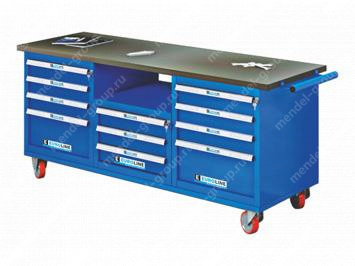 Верстак трёхтумбовый EUROBENCH VL ВТ.М-18G-R.434М