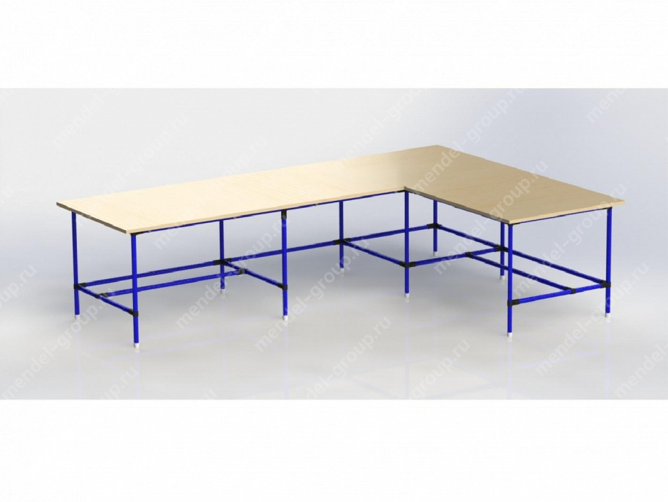 Стол для сборочных работ (угловой) Kaizen - 01