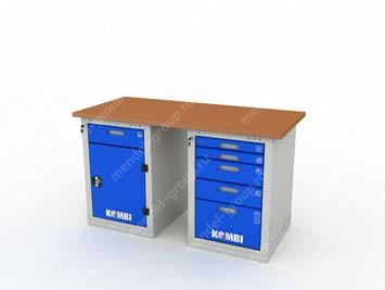 Верстак двухтумбовый KOMBI 2205.1500