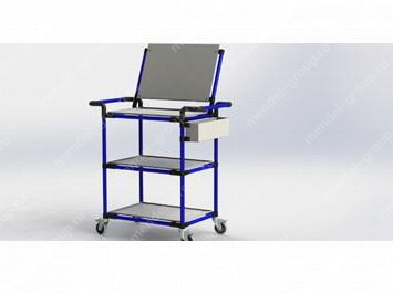 Тележка производственная 3 ярусная Kaizen - 01