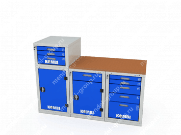 Тумба инструментальная модульная KOMBI 03 SF