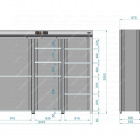Металлический роллетный шкаф ROLL-BOX SIMPLE 24.05.356.V1