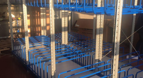 Стеллажи для хранения автомобильных стекол