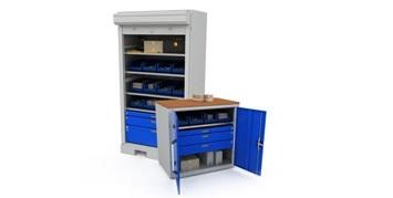 Шкафы металлические инструментальные