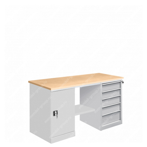 Верстак слесарный ВС-Т1Т5 ВС-1800Т1Т5