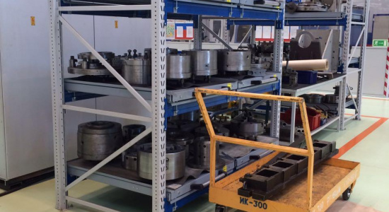 Стеллажи с выкатными платформами S-HEAVY 500