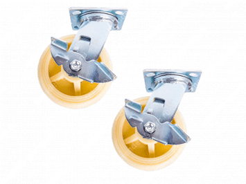 Колесо поворотн. тормоз PP (C550B/PP1042CB3) 100 мм