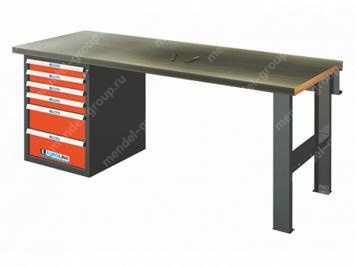 Верстак однотумбовый EUROBENCH VS ВТ.20G-6