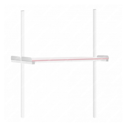 Комплект боковых ограничителей полки БОП-2 для полки ППОО БОП-2х300