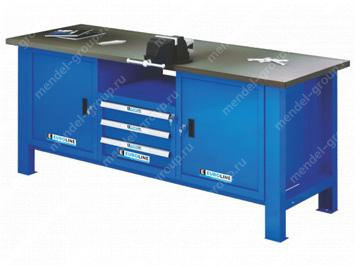 Верстак трёхтумбовый EUROBENCH VL ВТ.М-20G-K.030