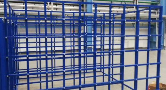 Стеллаж для хранения стальных прутков STEELOR