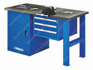 Верстак двухтумбовый EUROBENCH VL ВТ.М-15G-03