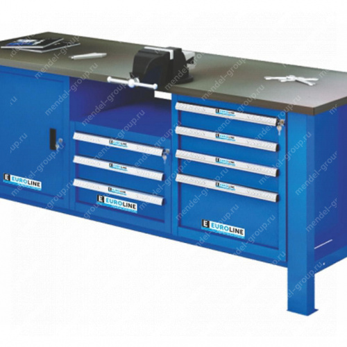 Верстак трёхтумбовый EUROBENCH VL ВТ.М-20G-K.034