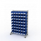 Стеллаж для пластиковых лотков S-BOX односторонний 1500x1000x450.02