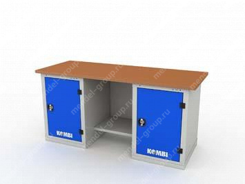 Верстак двухтумбовый KOMBI 2101.1800