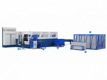 Рабочее место оператора станка лазерного раскроя