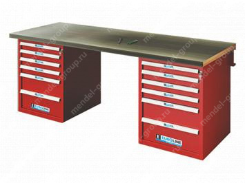 Верстак двухтумбовый EUROBENCH VS ВТ.20G-66