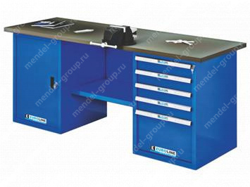 Верстак двухтумбовый EUROBENCH VL ВТ.М-20G-05