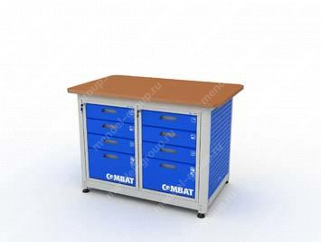 Верстак двухтумбовый COMBAT 2404.1310
