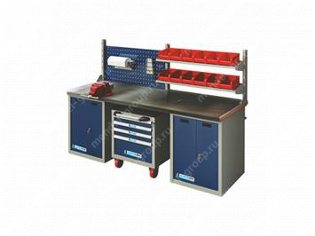 Верстак трёхтумбовый EUROBENCH VS ВТ-20G-00/Р1.s2