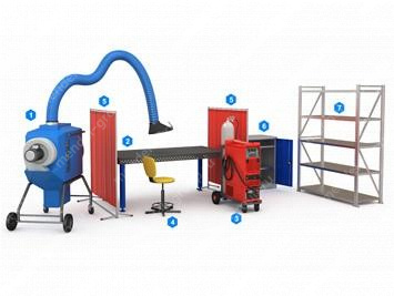 Рабочее место сварщика