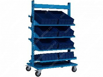 Тележка грузовая многоярусная EUROTROL 1630х1000х600.01