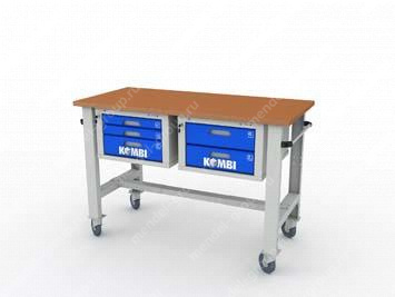 Стол рабочий мобильный KOMBI 04.1500