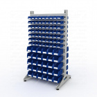 Стеллаж для пластиковых лотков S-BOX двухсторонний 1800x1000x800.04